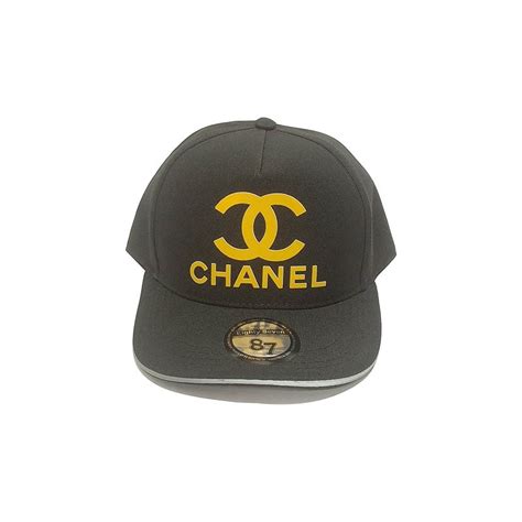 gorra chanel negra